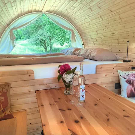 Camping Uebernachtungsfass
